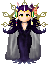 An animated gif of Edea Kramer. She gestures as if casting a spell.
